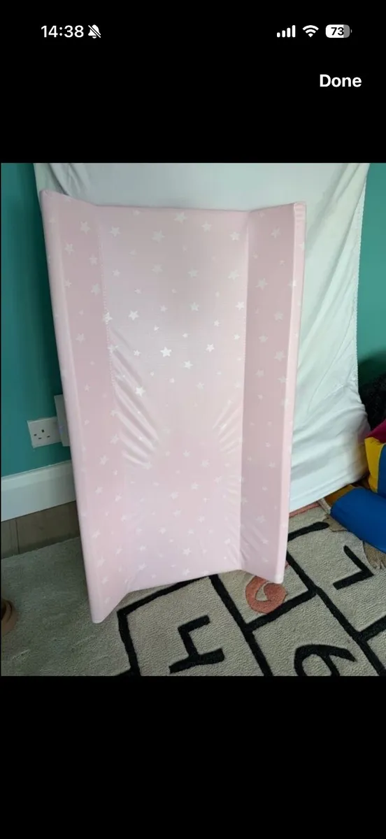 Baby cot bed and mattress - Image 2