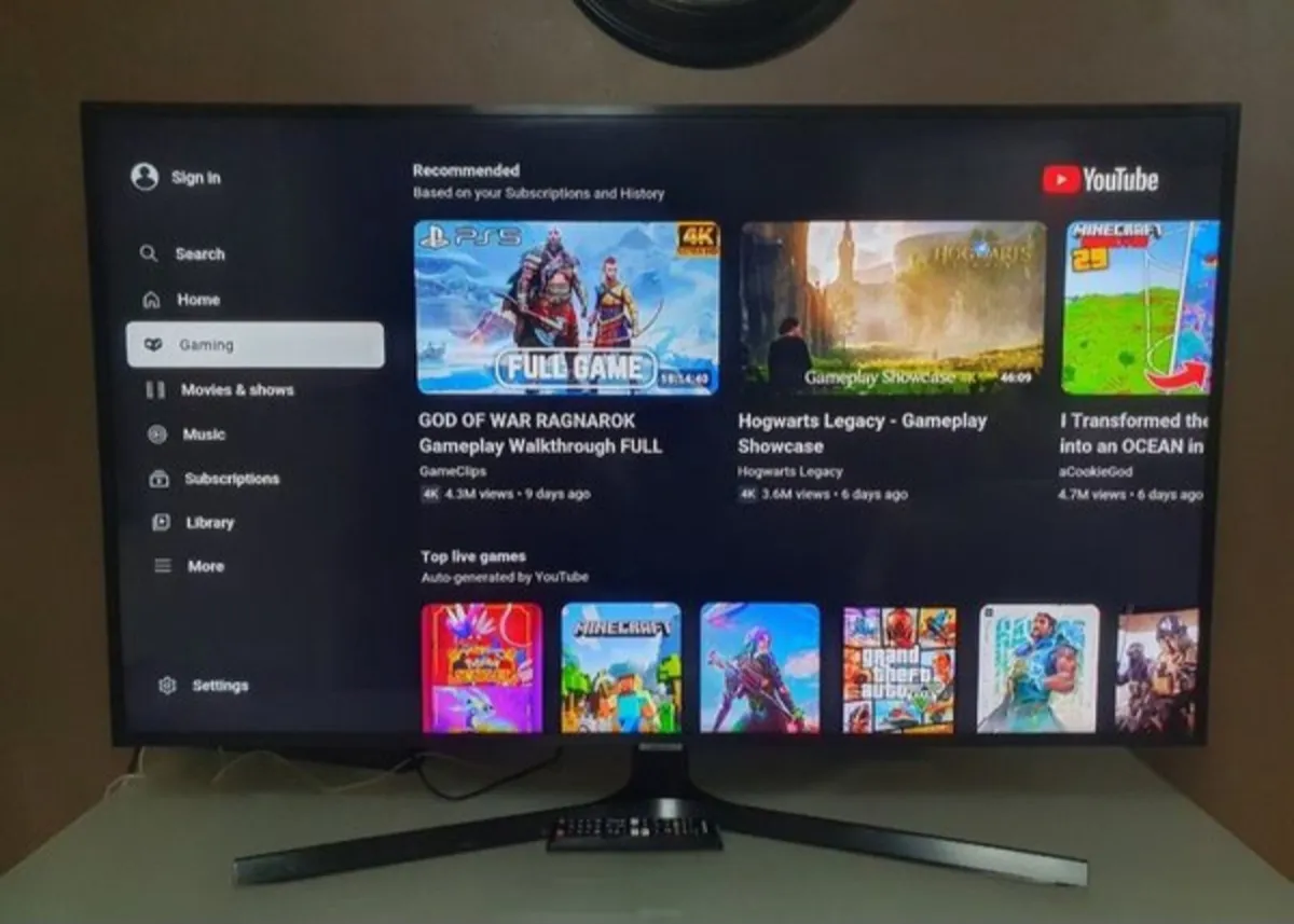 50" Samsung 4K Certified Ultra HD HDR Smart LED TV - Image 2