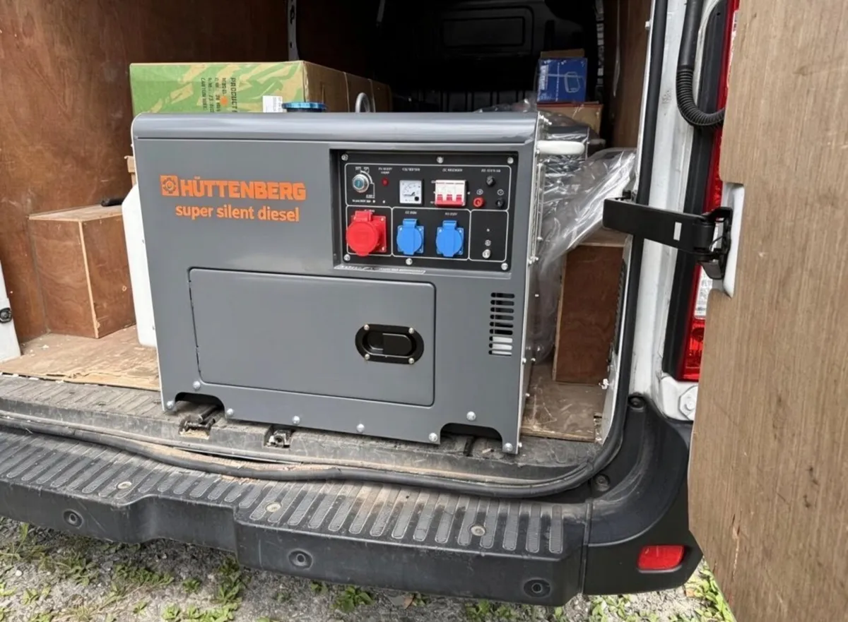 13kva SUPER SILENT DIESEL GENERATORS WITH WARRANTY