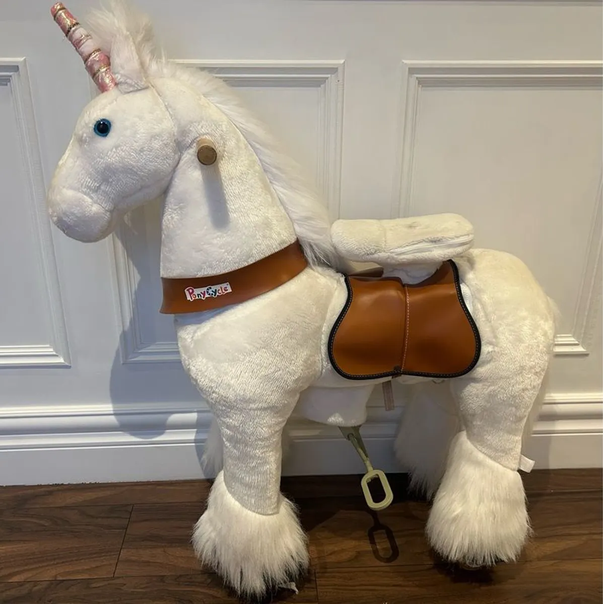PonyCycle Mechanical Ride On Unicorn Hobby Horse - Image 1