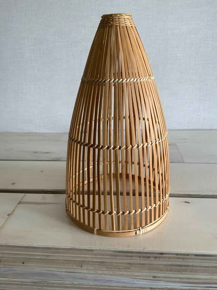 Bamboo Lamp Shade - Image 1