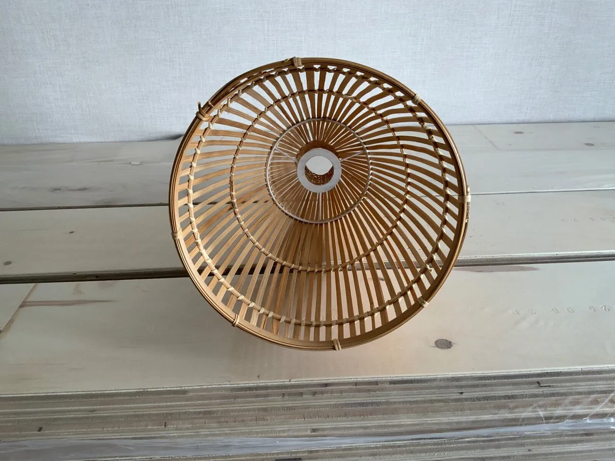 Bamboo Lamp Shade - Image 3