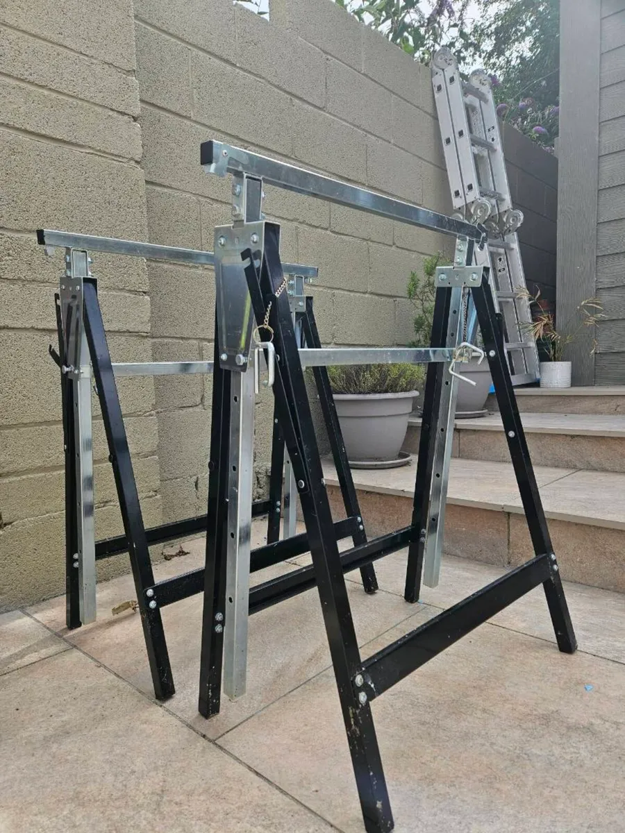 Steel trestle (set of 2) - Image 3