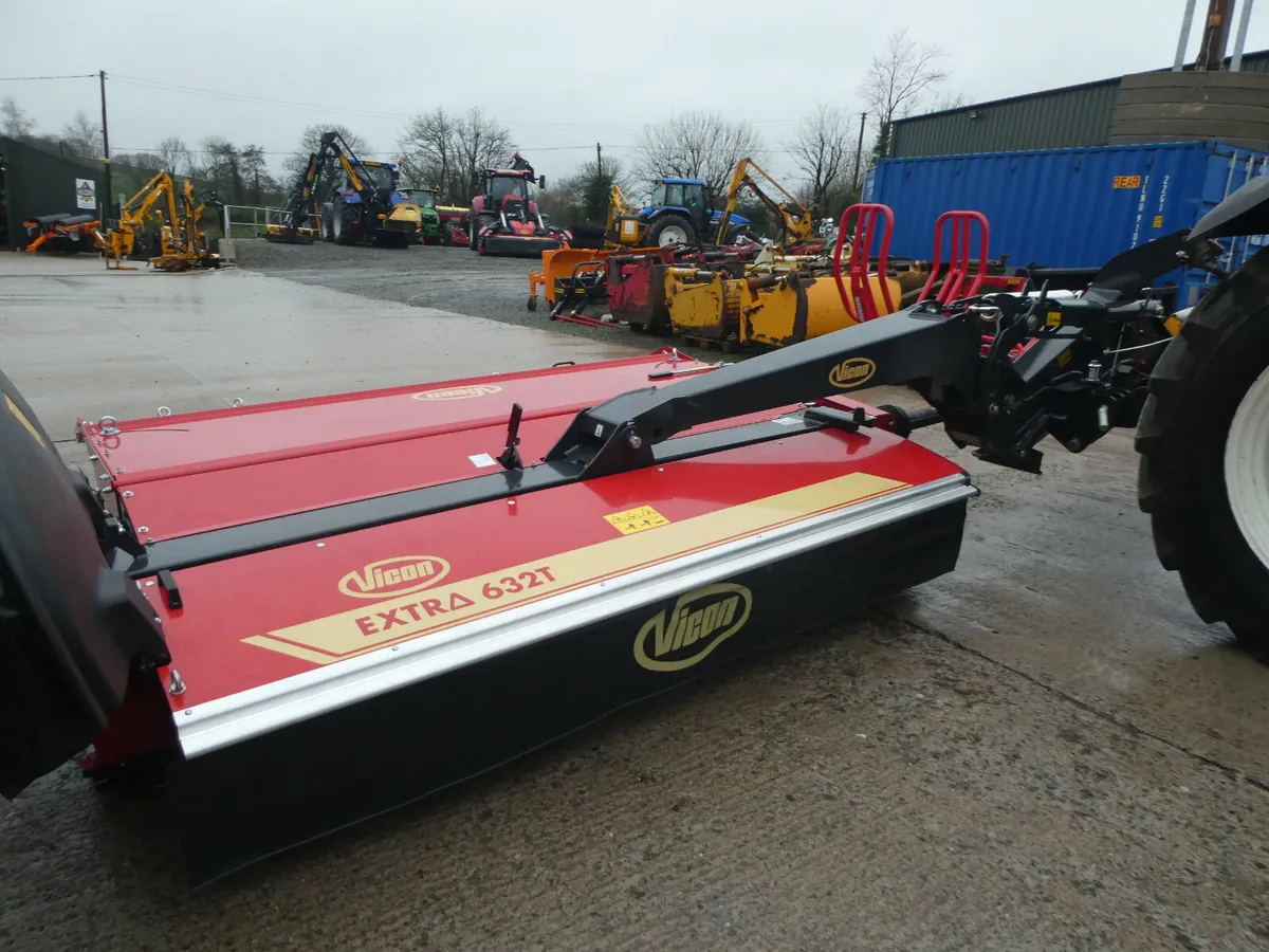 New Vicon 632 Rear Mower - Image 2