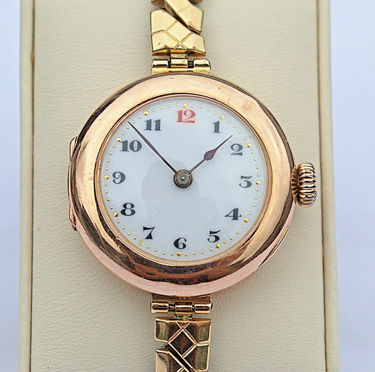 Rolex W&D 9ct Gold Watch 1920s Spares & Repair - Image 4