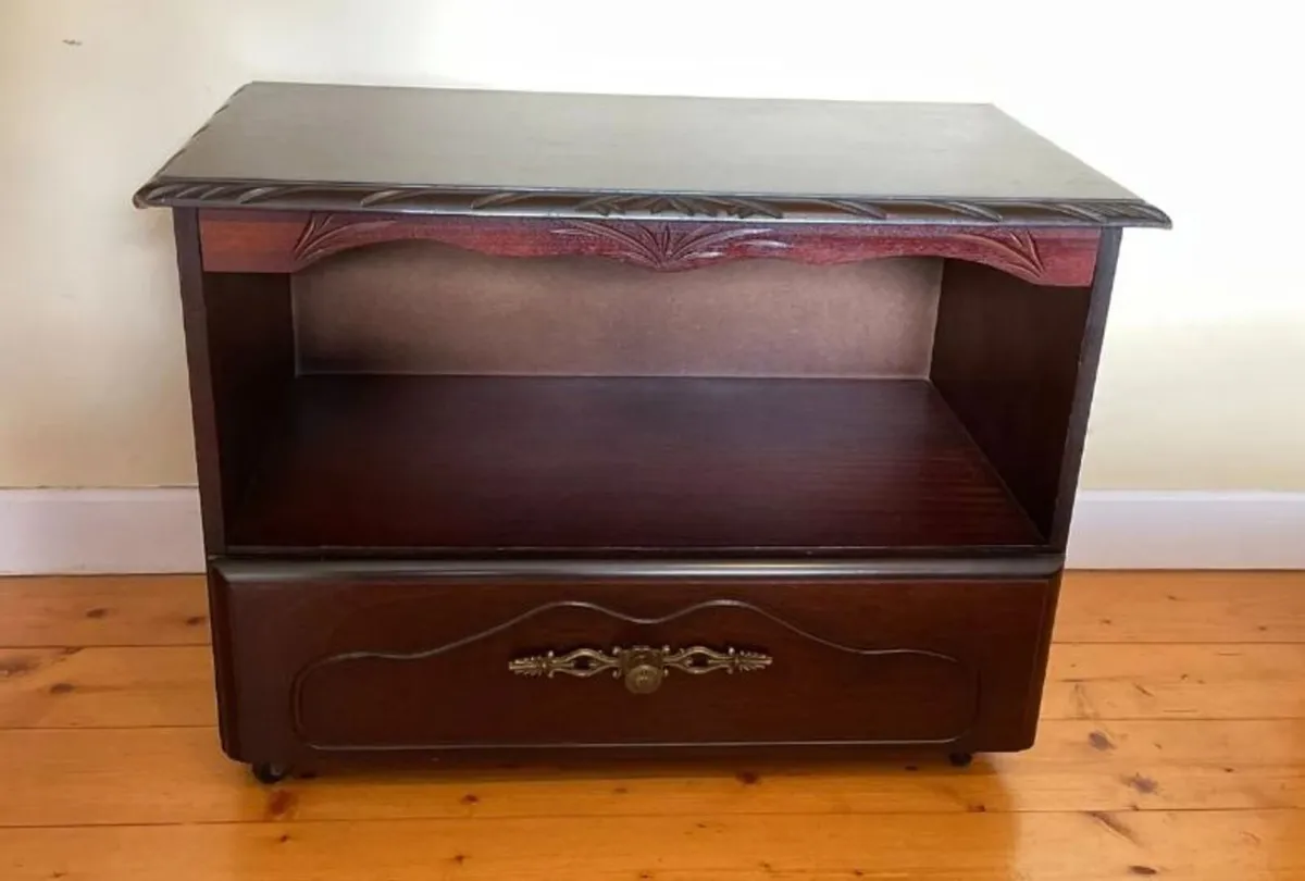 Rossmore Solid Mahogany TV Cabinet / Storage Unit - Image 1