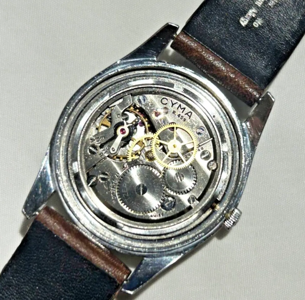 1950s Cyma Navystar Manual Wind Swiss Watch - Image 3