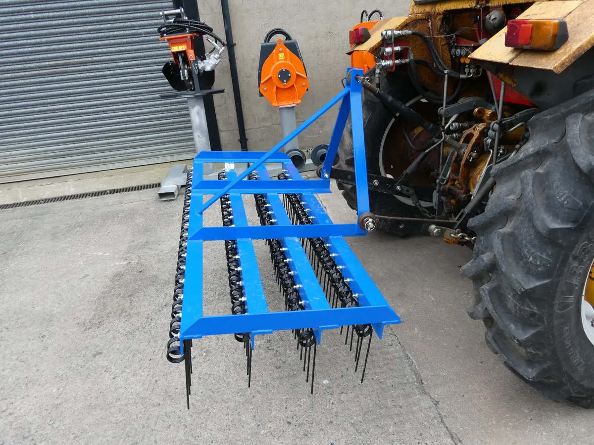 6ft Compact Spring tine harrow - Image 4