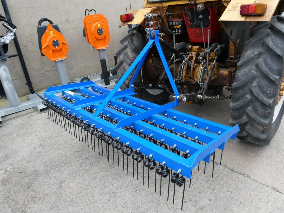 6ft Compact Spring tine harrow - Image 2
