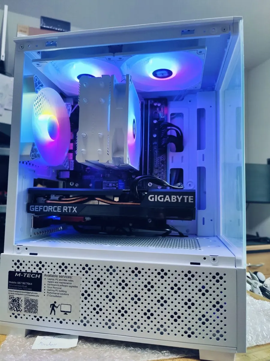 Custom Built Gaming PC Ryzen 5/16GB DDR4/RTX 3060 - Image 3