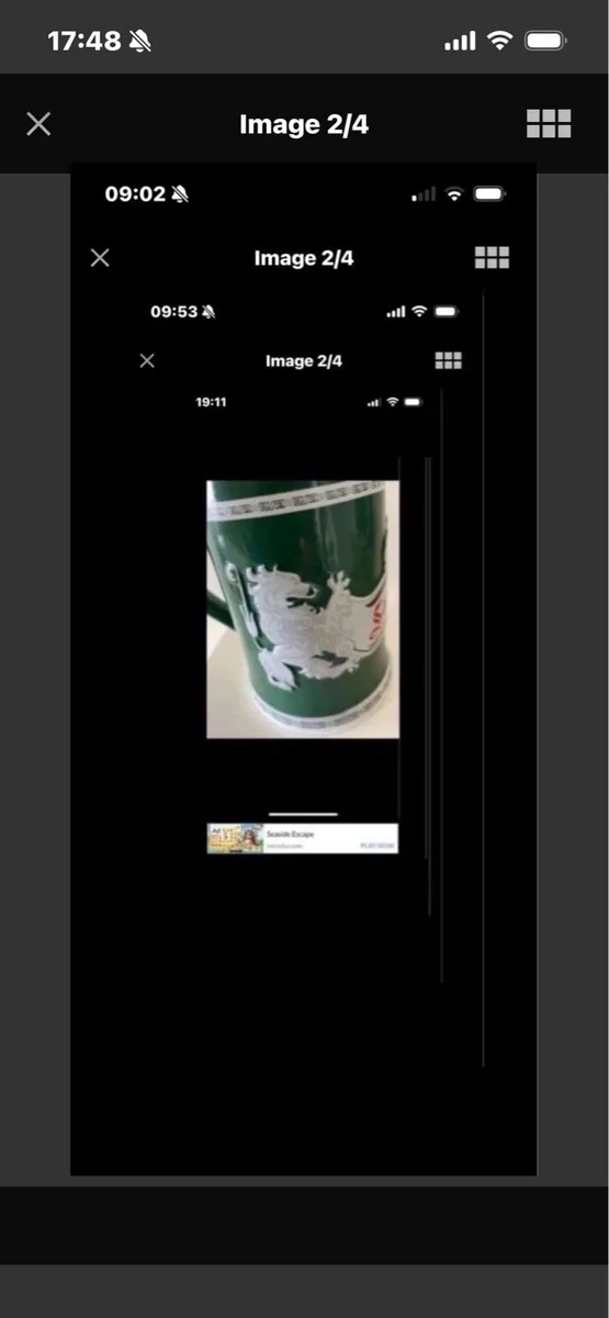 Rare Ceramic San Miguel Tankard - Image 2
