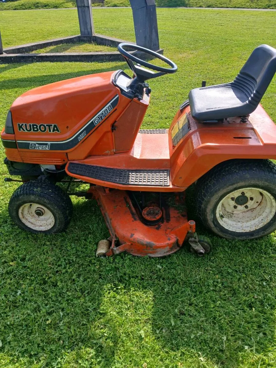 kubota ride on - Image 1
