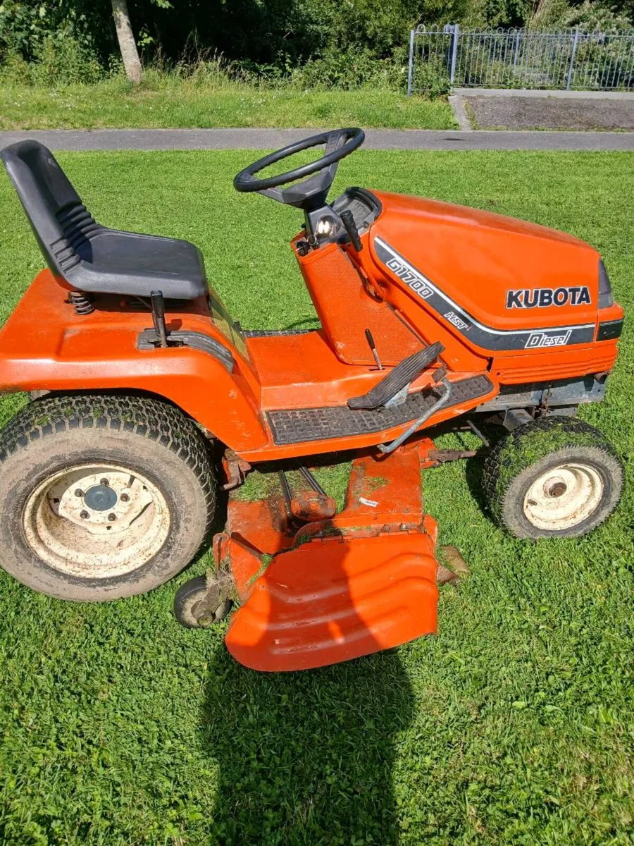 kubota ride on - Image 2