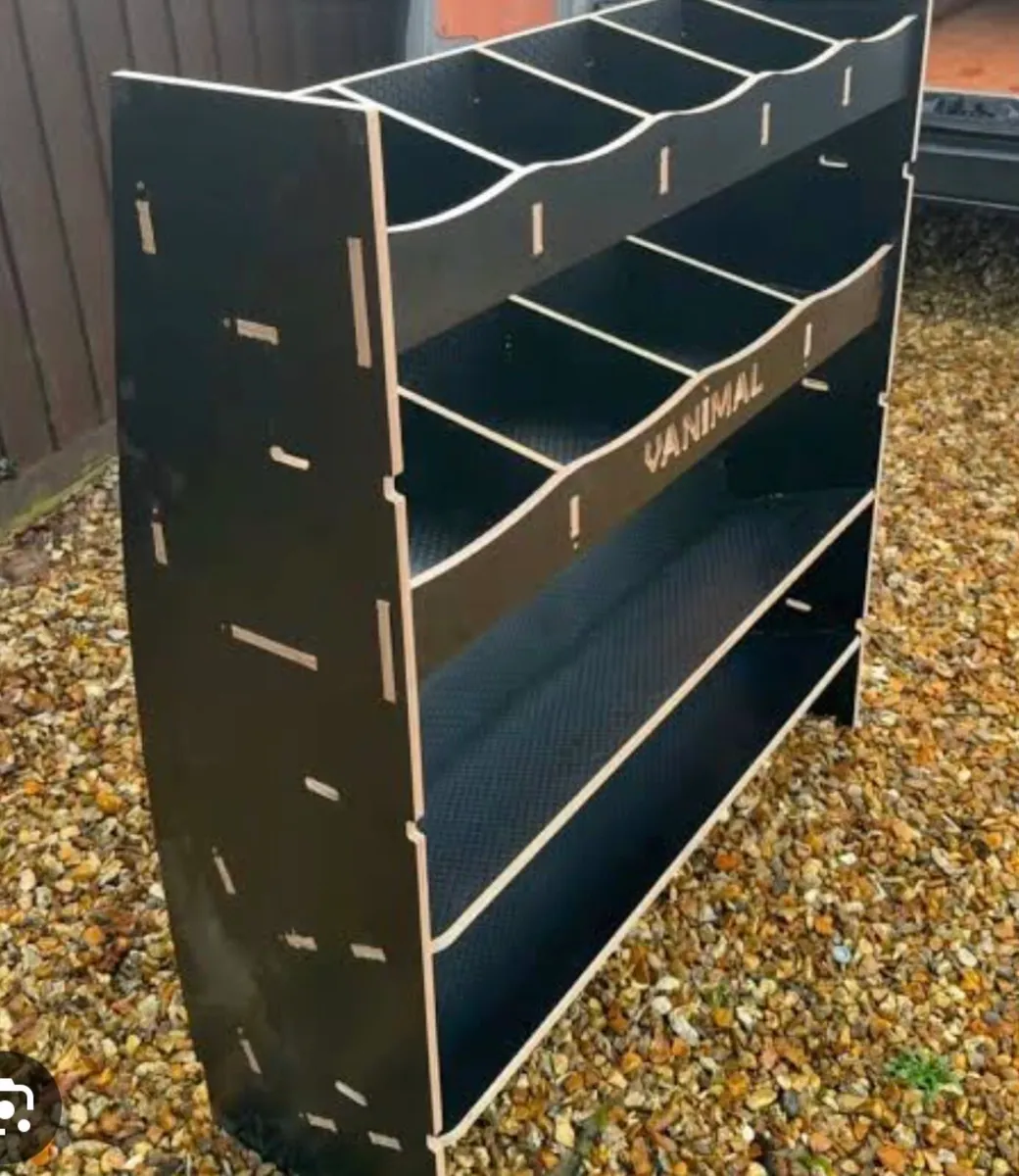 Ford Transit Custom Vanimal Shelving - Image 1