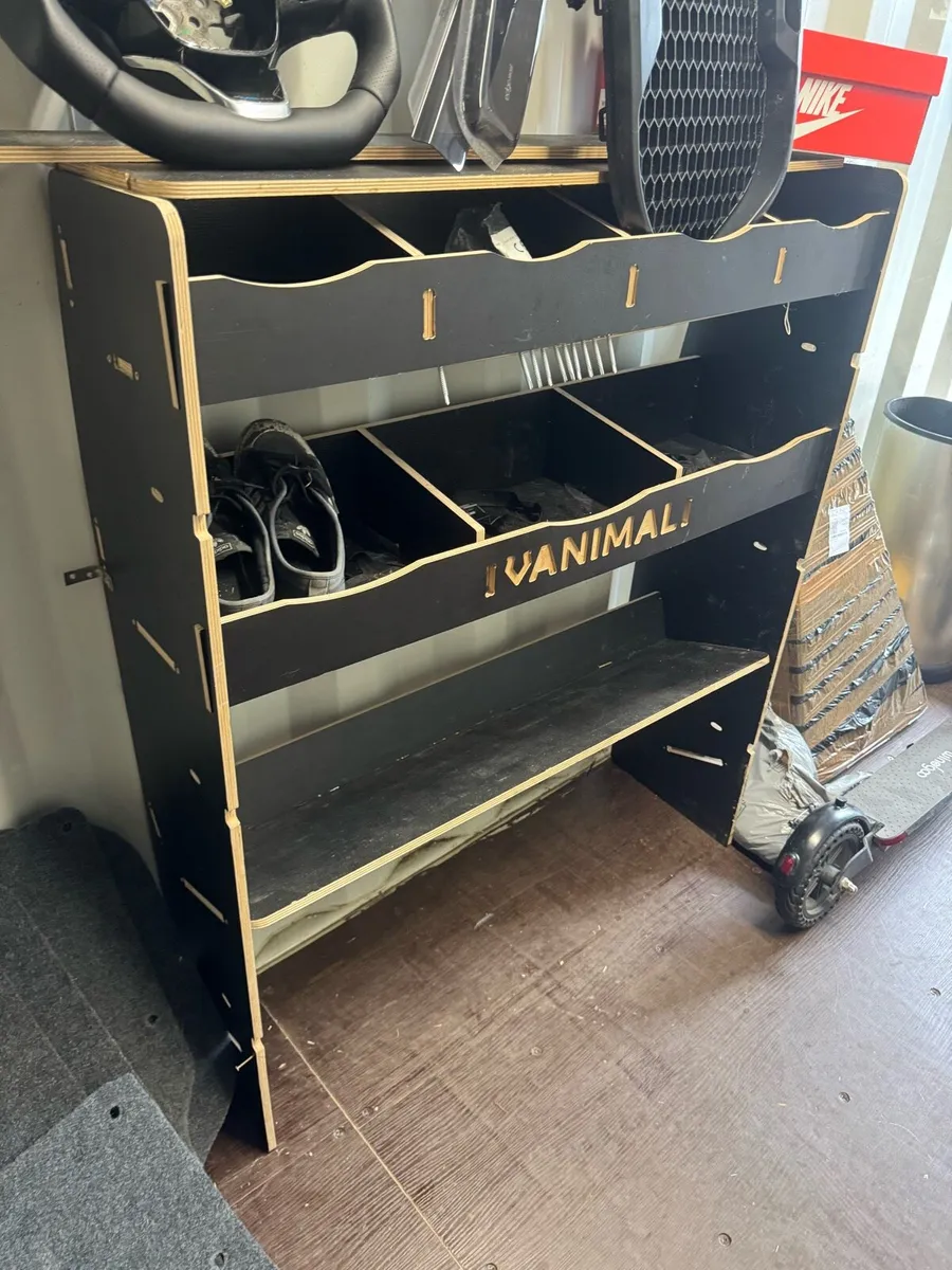 Ford Transit Custom Vanimal Shelving - Image 2