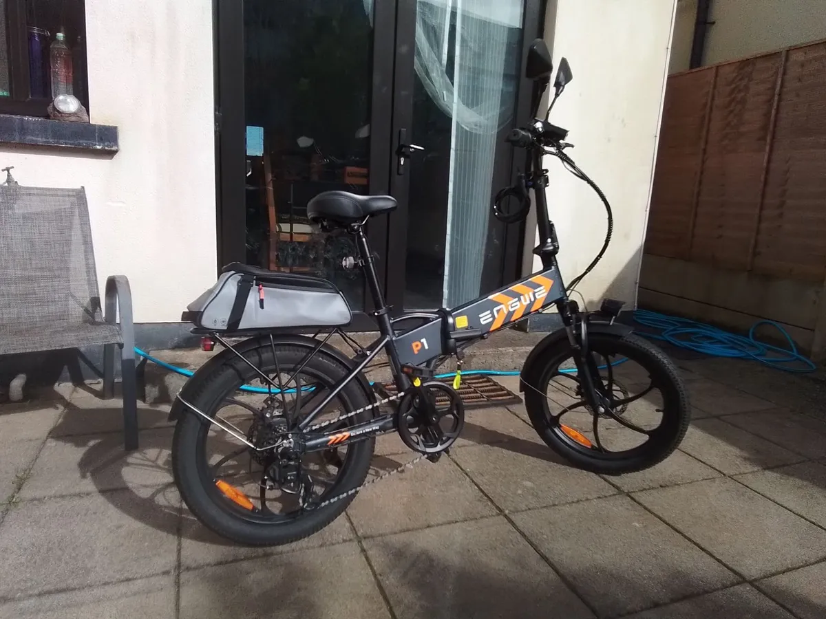 electric bike Engwe P1 price negotiable - Image 3