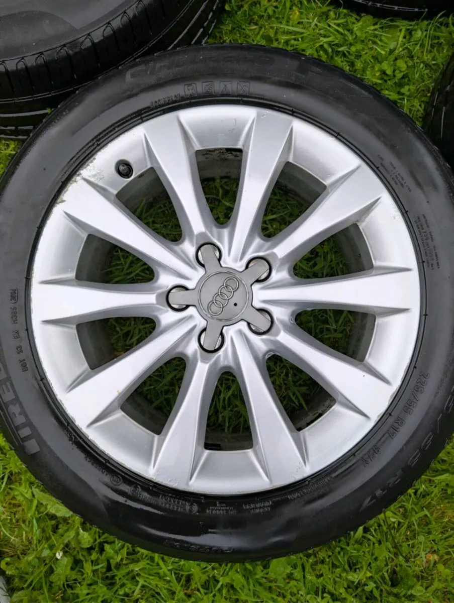 Original Audi 17 inch alloys - Image 4
