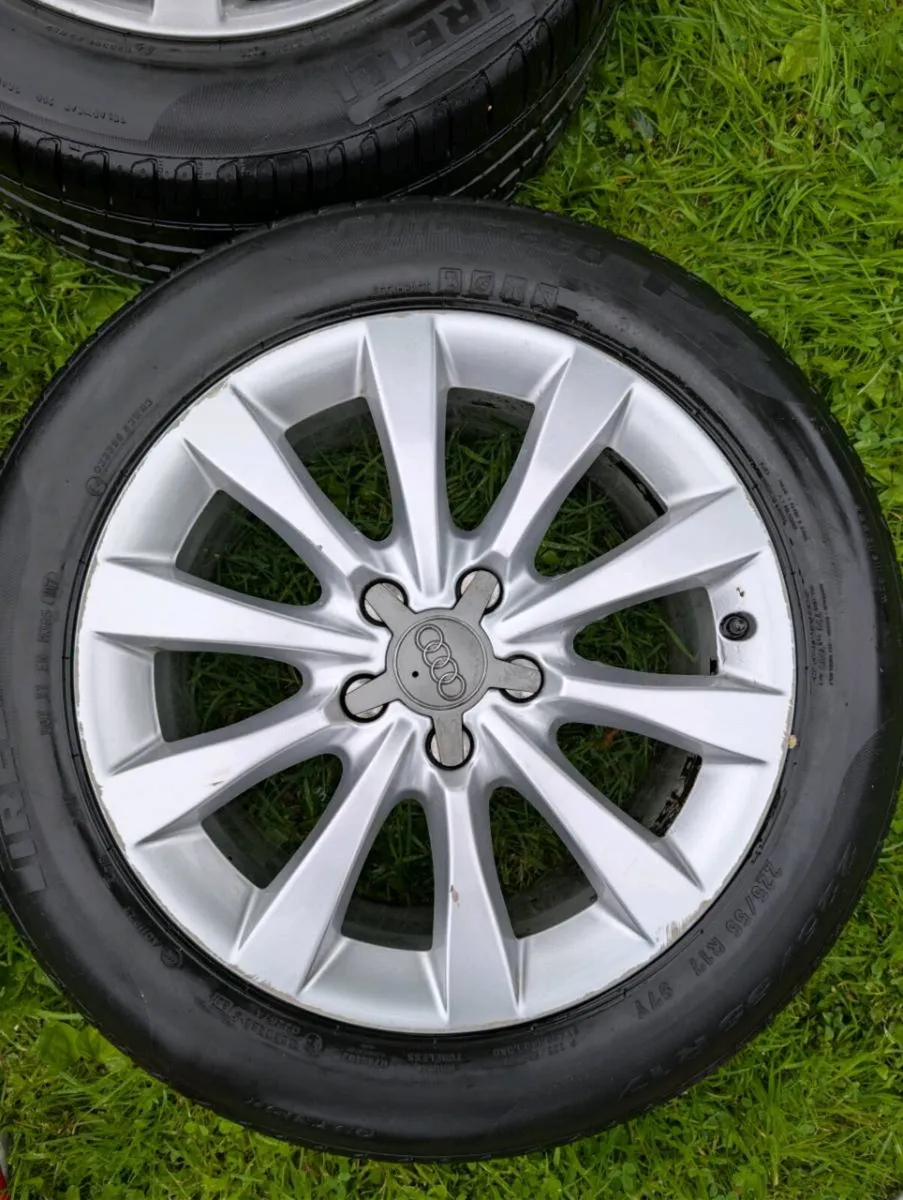 Original Audi 17 inch alloys - Image 3