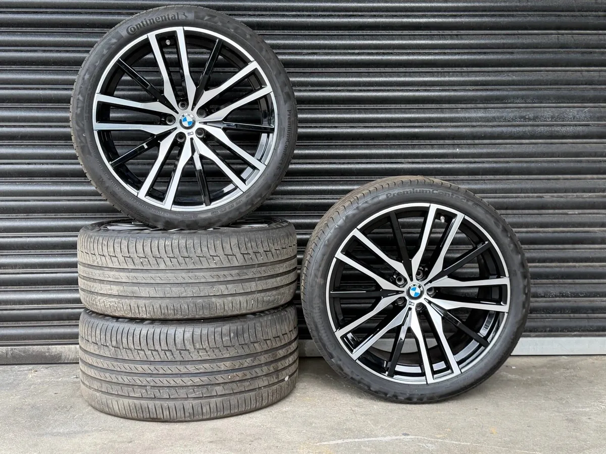 22” GENUINE 22” BMW X5 WHEELS - Image 1