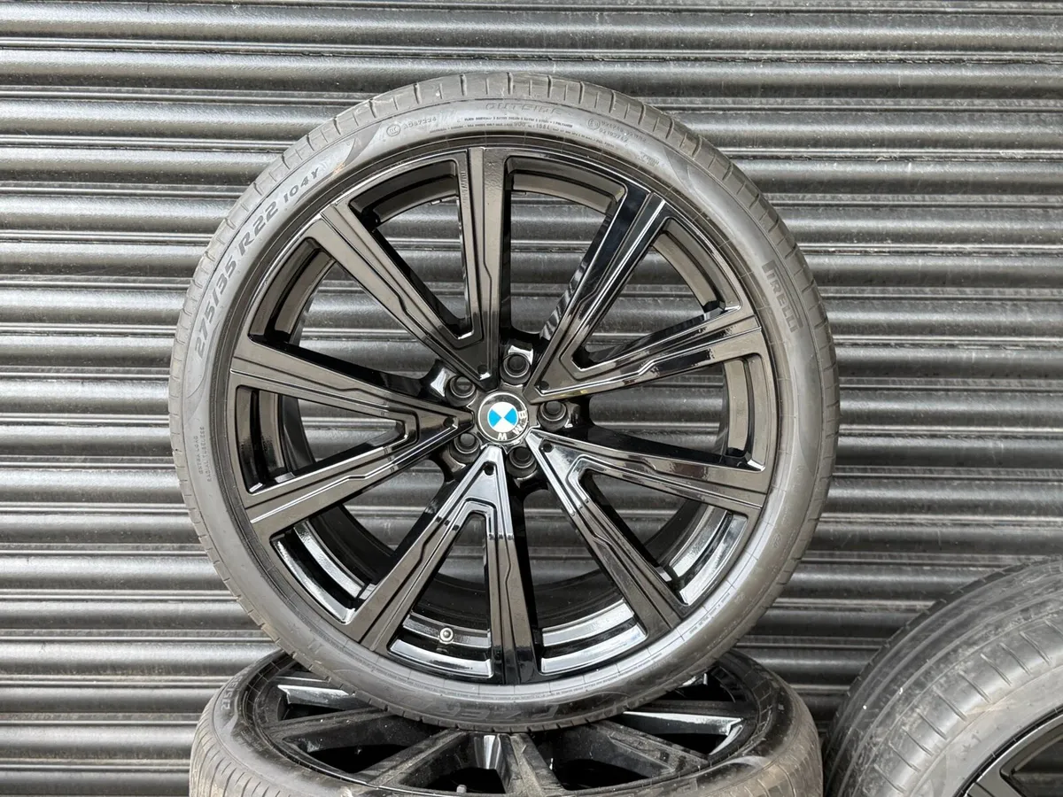 22” GENUINE BMW X5 WHEELS - Image 2