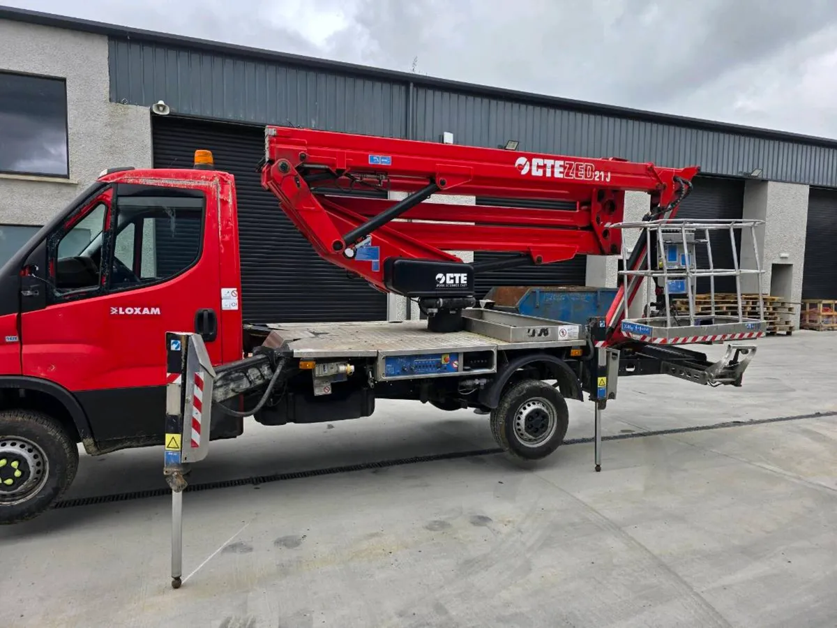 CTE iveco truck mounted boom lift - Image 4