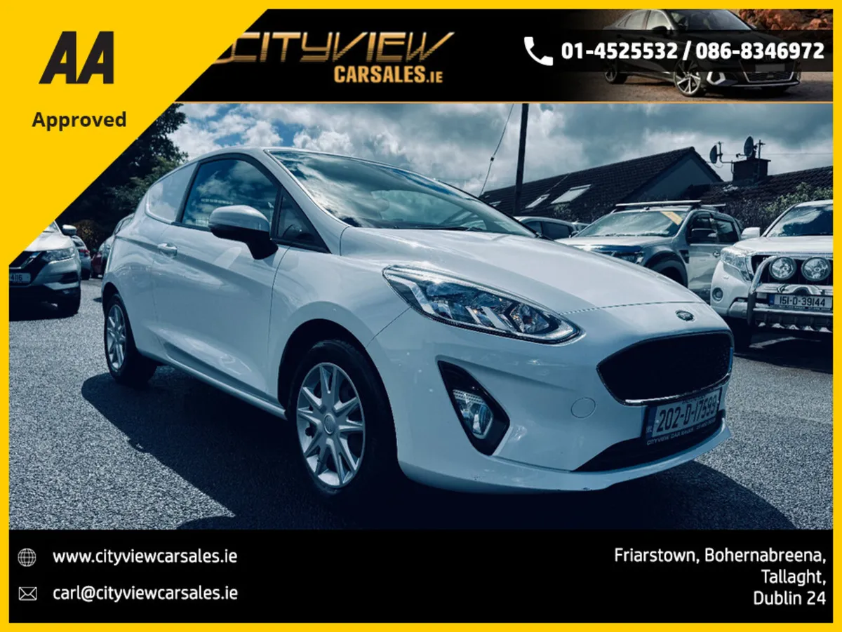 Ford Fiesta VAN TREND 1.5TD 3DR//NEW DOE - Image 1