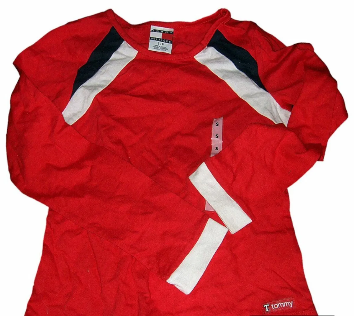 Vintage Tommy Hilfiger Long Sleeve Top-BNWT Size S - Image 1
