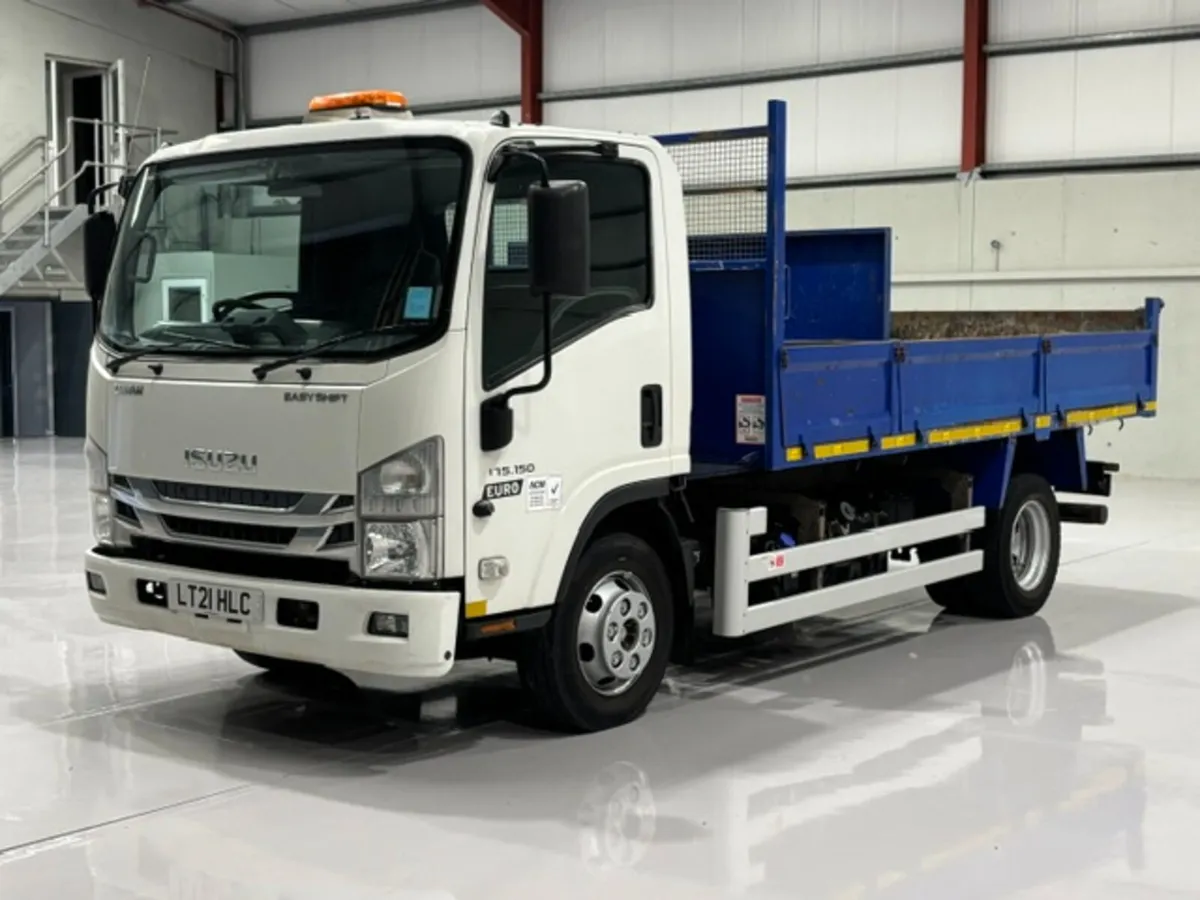 2021 ISUZU N75.150  WITH  DROP-SIDE TIPPING BODY - Image 3