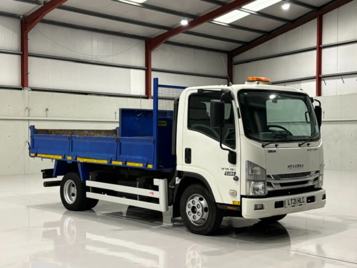 2021 ISUZU N75.150  WITH  DROP-SIDE TIPPING BODY - Image 1
