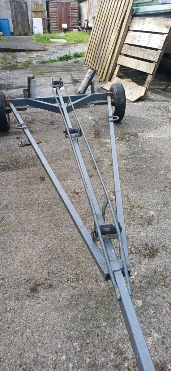 Lake boat trailer - Image 1