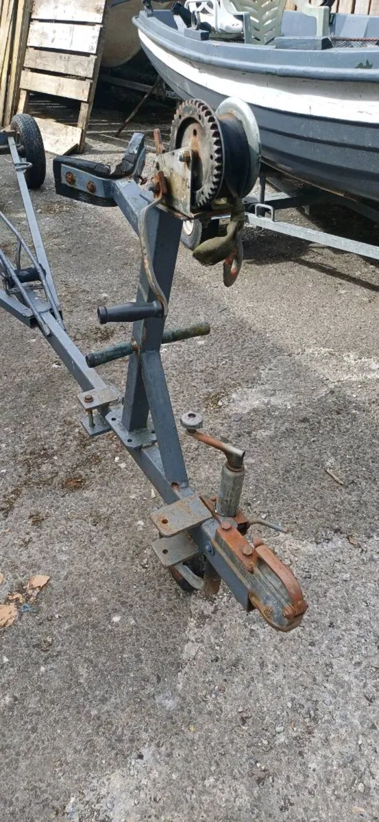 Lake boat trailer - Image 4