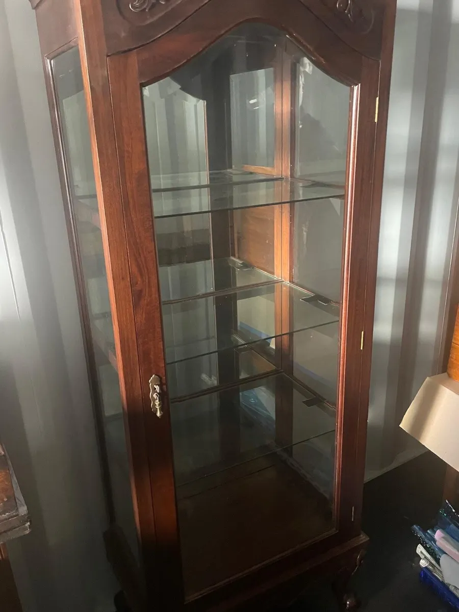 Glass Display Cabinet - Image 1