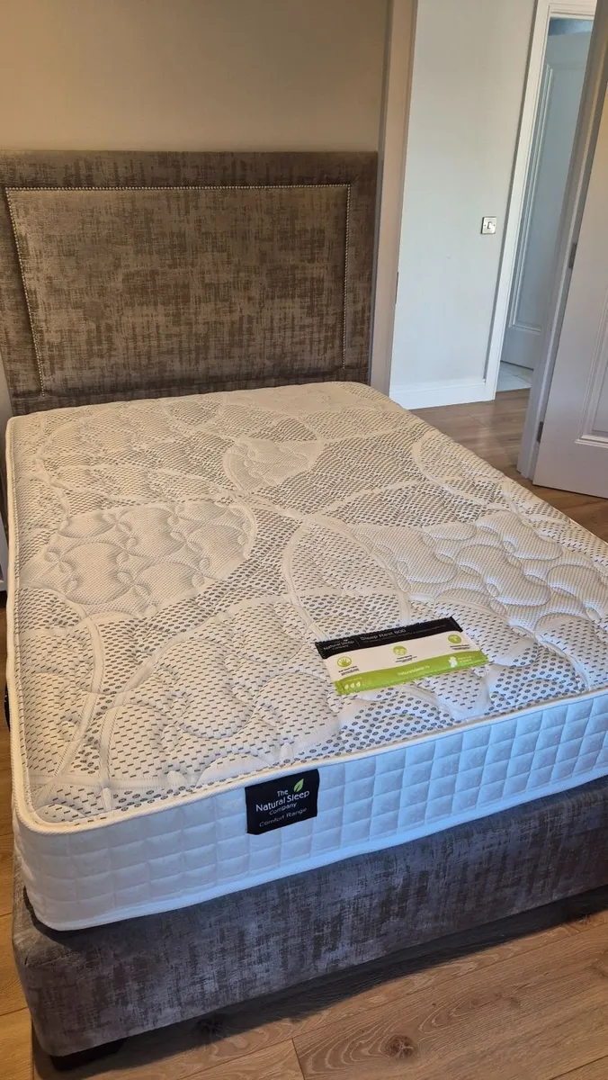 Bed frame and mattress - Image 1