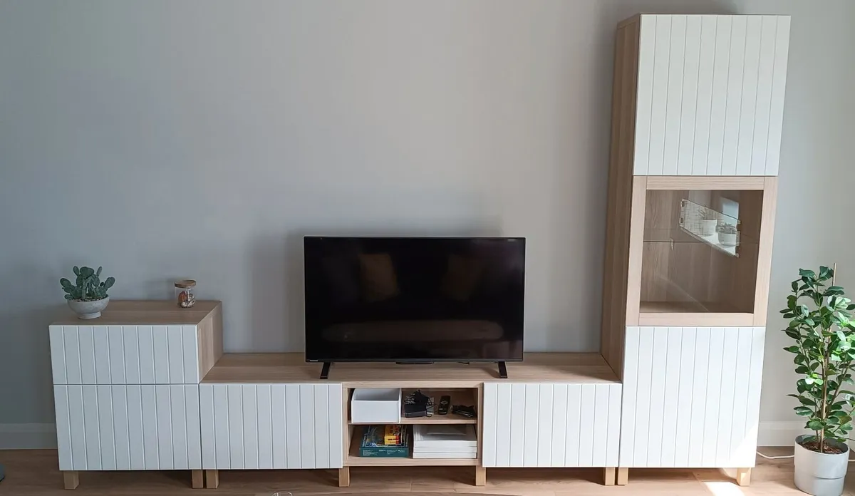 Wall unit- IKEA Besta - 5 months old! RRP € 475 - Image 1