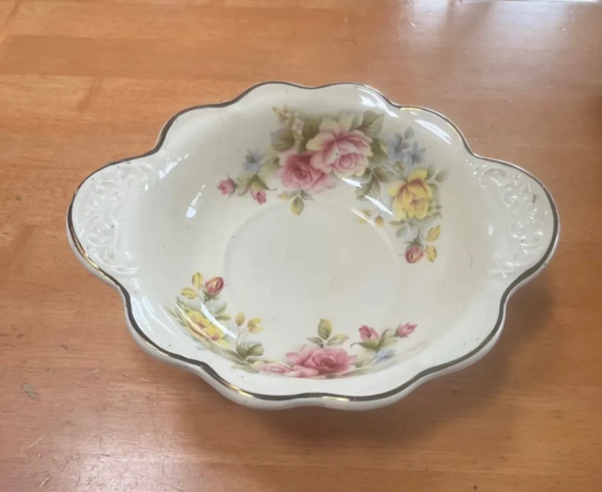 Decorative Jug and Matching Bowl - Image 2
