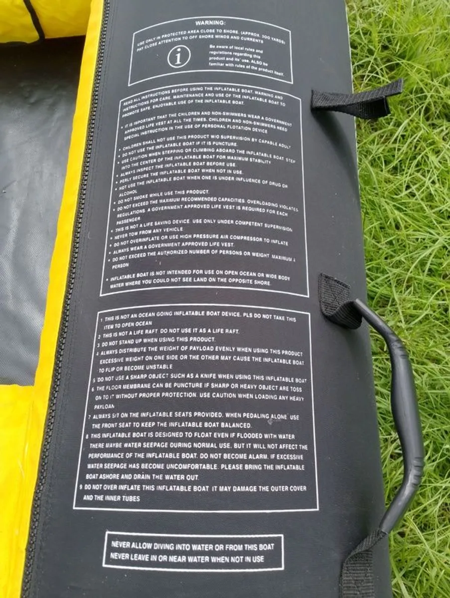 Inflatable PVC boat - Image 4