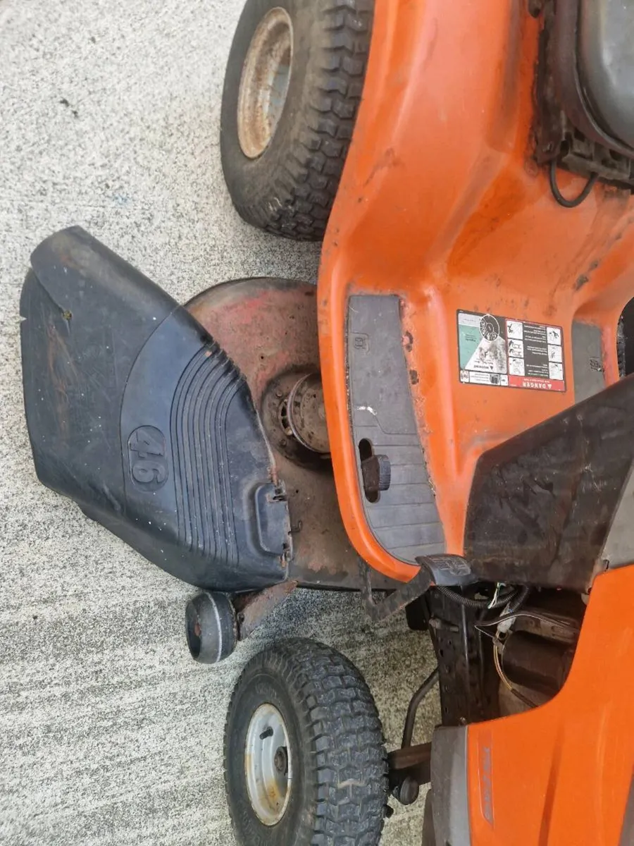 21hp husqvarna ride on - Image 2