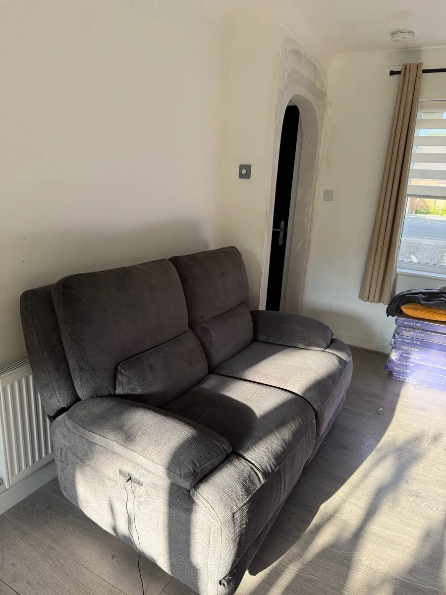 Large Electric 2 seater sofa with USB ports - Image 1