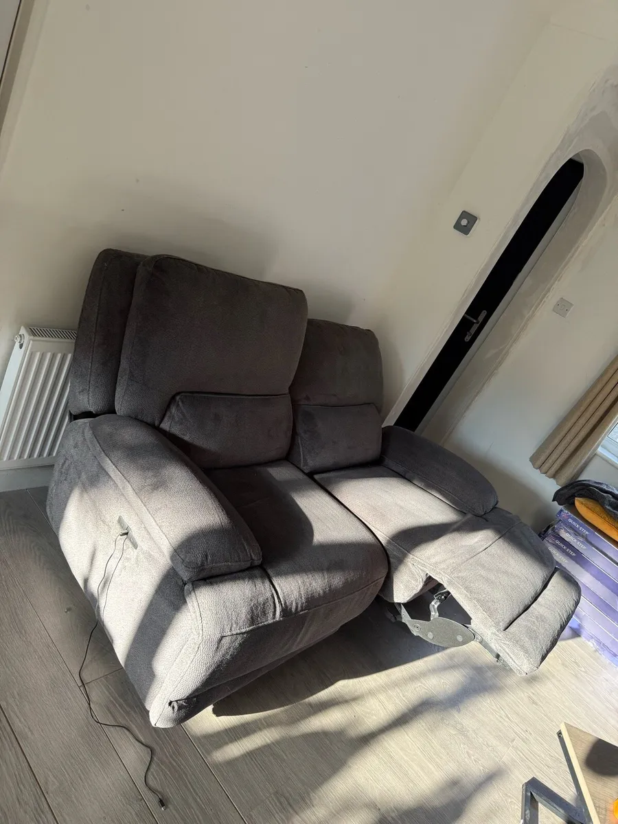 Large Electric 2 seater sofa with USB ports - Image 3