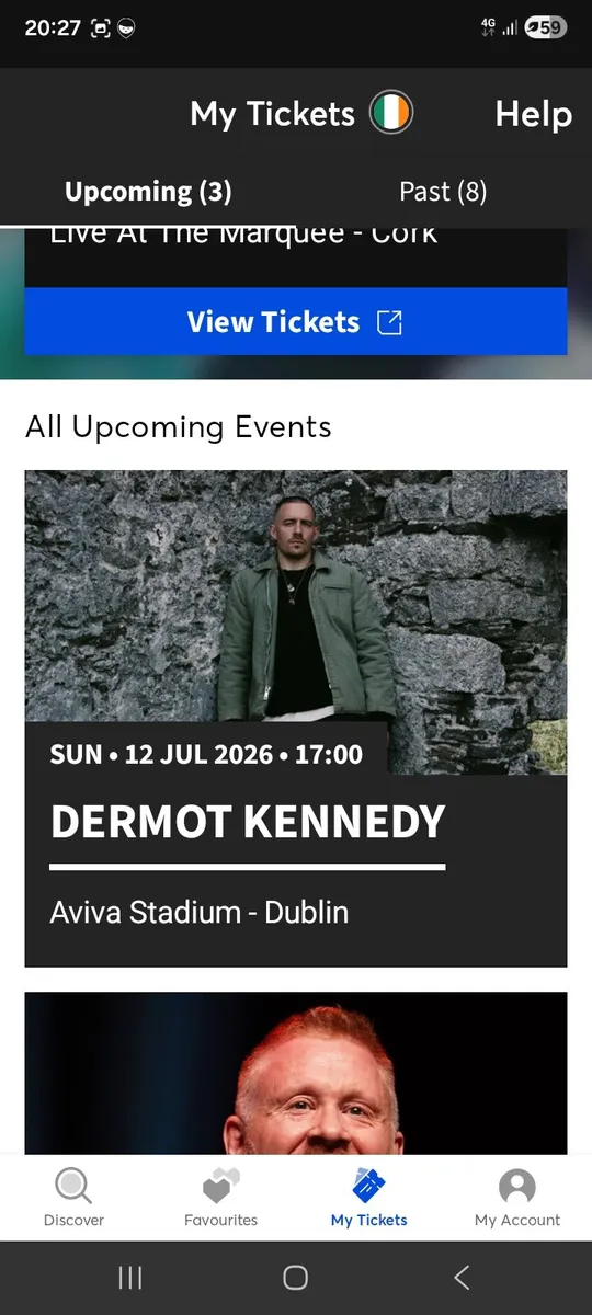 Dermot Kennedy tickets