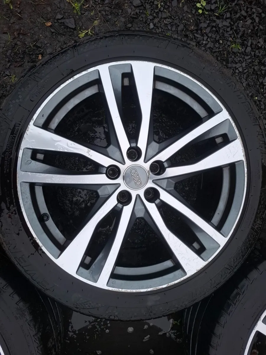 19" Genuine Audi A6 S Line Alloys with tyres - Image 4