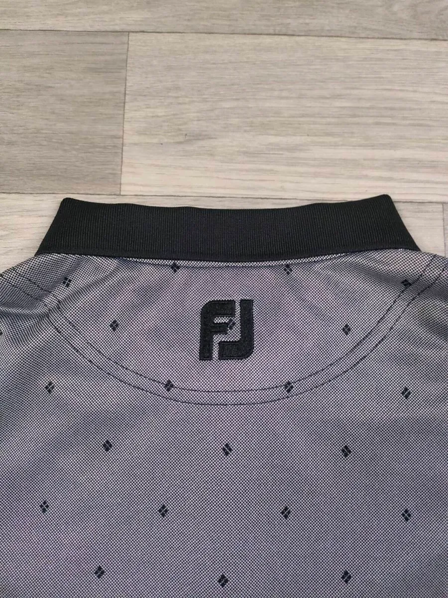 FootJoy FJ Golf Polo Shirt Mens Medium Athletic - Image 4