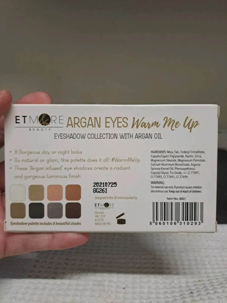 Etmore Beauty Argan Eyes Warm Me Up Eyeshadow - Image 2