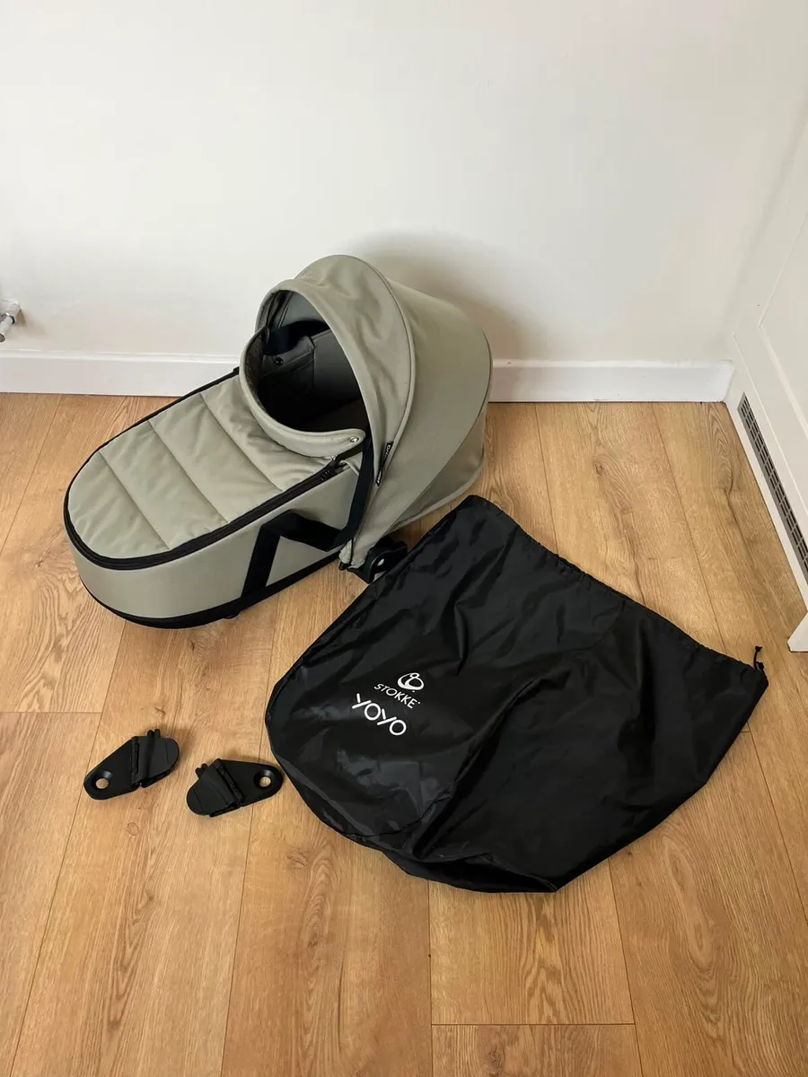 Stokke YOYO³ Newborn Shell - Olive - Image 1