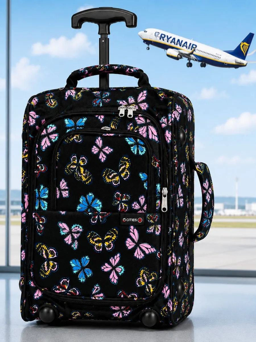 5 Cities Hand Luggage Cabin Bag (55x40x20cm) - Image 4