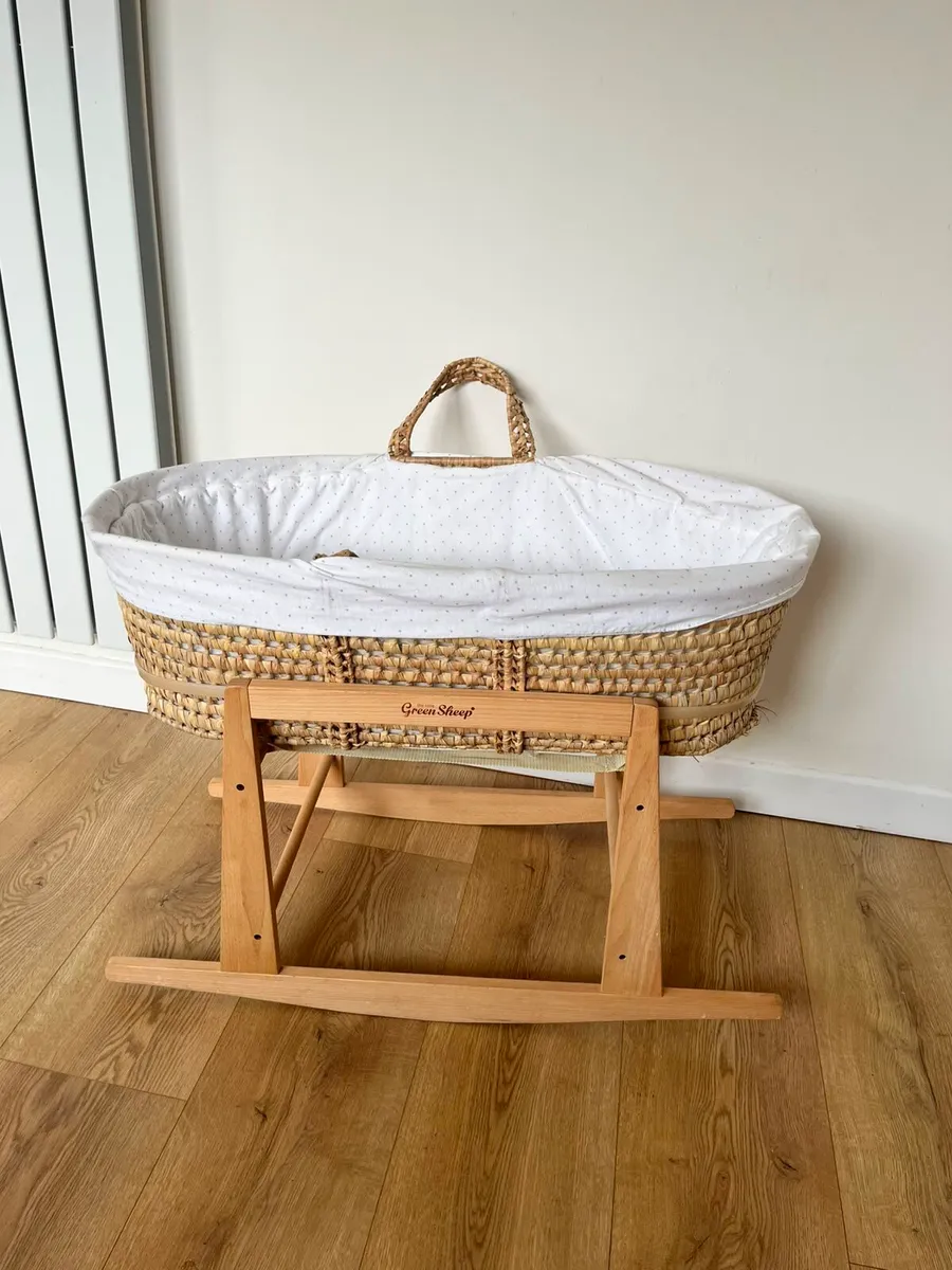 Little Green Sheep Mosses Basket - Image 1