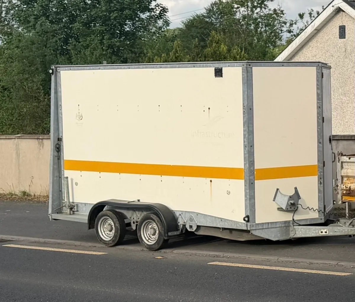 Ifor williams box trailer - Image 1