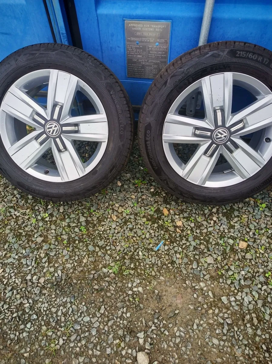 VW Transporter t5 t6 Davenport alloys - Image 3