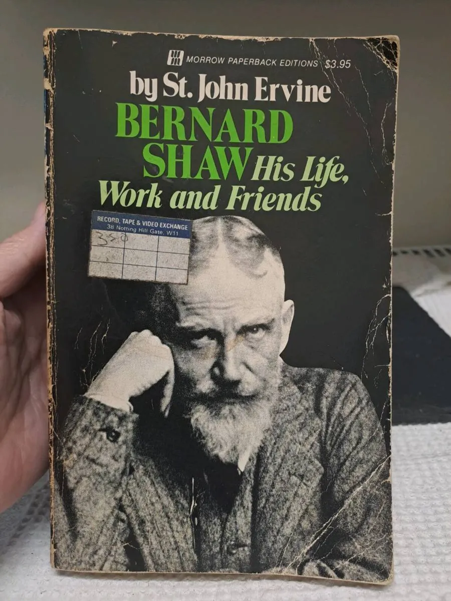 1956 Bernard Shaw: His Life, Work and Friends - Image 1