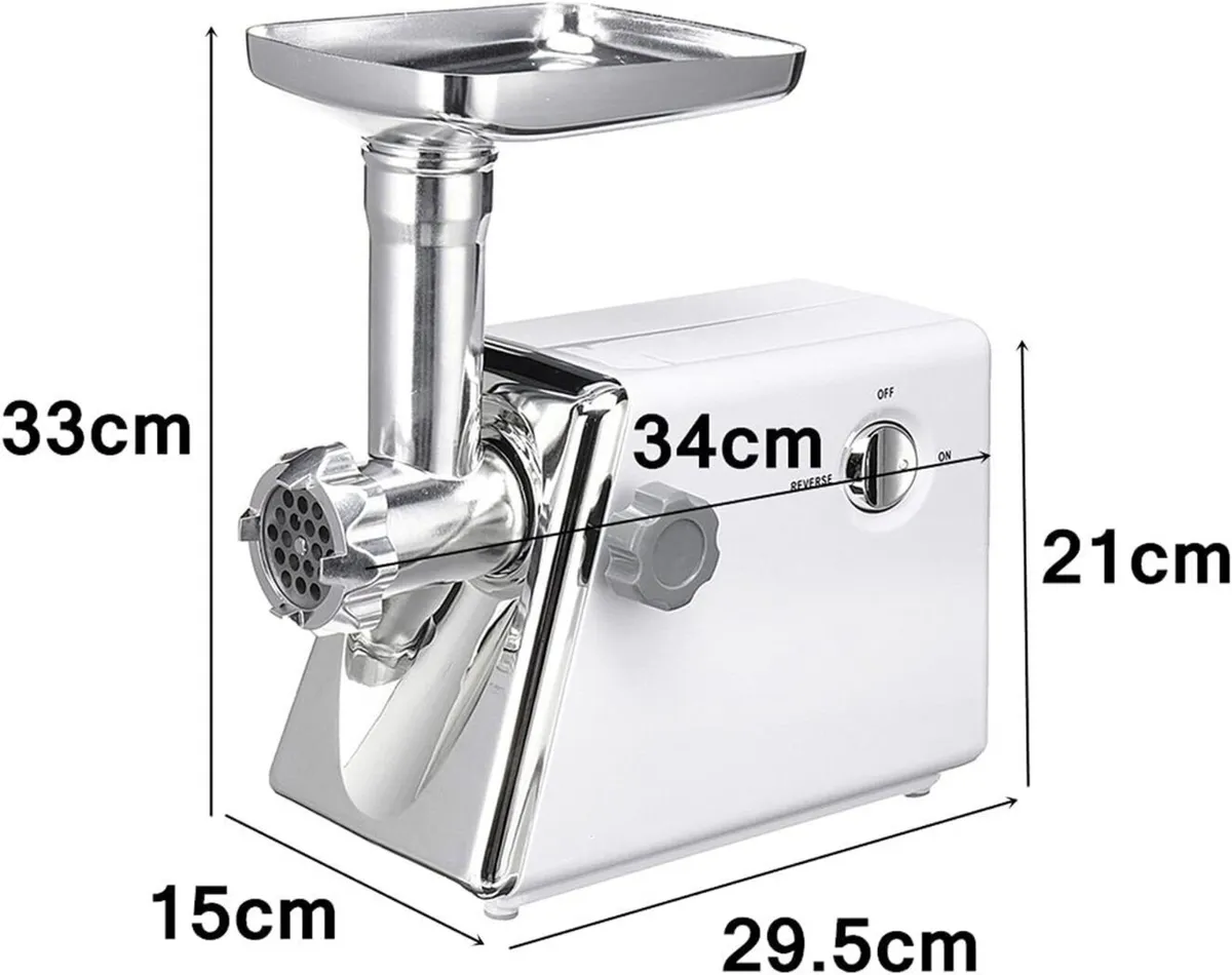 Electric Meat Grinder Sausage Stuffer 2800W – 220V - Image 3
